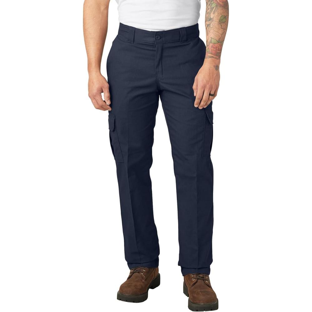 image:imageDickies Mens Flex Regular Fit Cargo PantsDark Navy