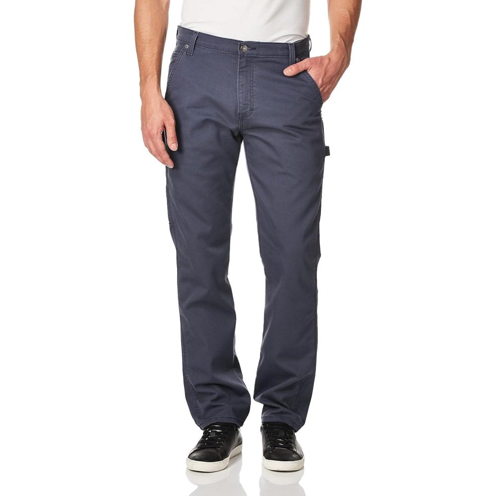 image:imageDickies Mens Tough Max Duck Carpenter PantStonewashed Diesel Gray