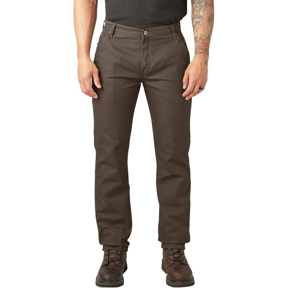 image:imageDickies Mens Tough Max Duck Carpenter PantStonewashed Mushroom