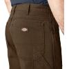 Dickies Men’s Relaxed Fit Heavyweight Duck Carpenter Pants(Brown)