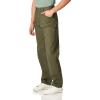 Dickies Men’s Relaxed Fit Heavyweight Duck Carpenter Pants(Moss)