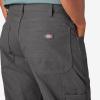 Dickies Men’s Relaxed Fit Heavyweight Duck Carpenter Pants(Slate)