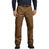 Dickies Men’s Relaxed Fit Heavyweight Duck Carpenter Pants(Brown Duck)