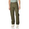Dickies Men’s Relaxed Fit Heavyweight Duck Carpenter Pants(Moss)