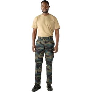 Dickies Men’s Flex Regular Fit Cargo Pants(Hunter Green Camo)