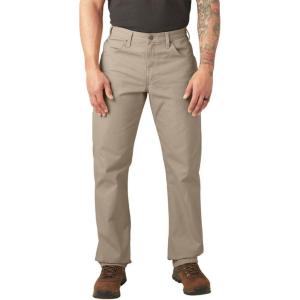 Dickies Men’s Relaxed Fit Heavyweight Duck Carpenter Pants(Desert Sand)