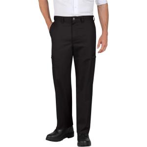 Dickies Men’s Relaxed Straight Leg Cargo Work Pant(Black _56)
