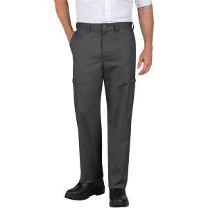Dickies Men’s Relaxed Straight Leg Cargo Work Pant(Charcoal 34)