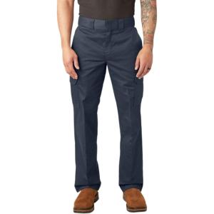 Dickies Men’s Relaxed Straight Leg Cargo Work Pant(Dark Navy V1)