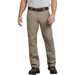 Dickies Men’s Tough Max Duck Carpenter Pant(Rinsed Desert Sand)