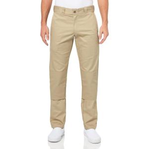 Dickies Skinny Fit Double Knee Work Pants, Desert Sand, 28 30