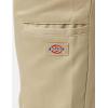 Dickies Men’s Skinny Fit Straight Leg Pants – Slim Stretch Work Trousers for Office, Retail & Casual Wear(Desert Sand V1)