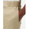 Dickies Men’s Skinny Fit Straight Leg Pants – Slim Stretch Work Trousers for Office, Retail & Casual Wear(Desert Sand V1)