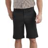 Dickies Men’s 11 Inch Active Waist Washed Chino Short(Rinsed Black)