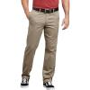 Dickies Men’s Flex Active Waist Washed Chino Pant – Slim Taper Fit(Rinsed Desert Sand)
