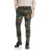 Dickies Men’s Skinny Fit Straight Leg Pants – Slim Stretch Work Trousers for Office, Retail & Casual Wear(Hunter Green Camo V1)