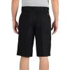 Dickies Men’s 13 Inch Relaxed Fit Stretch Twill Cargo Short(Black)