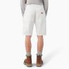 Dickies Utility Painter’s Shorts, 11″(White)