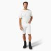 Dickies Utility Painter’s Shorts, 11″(White)