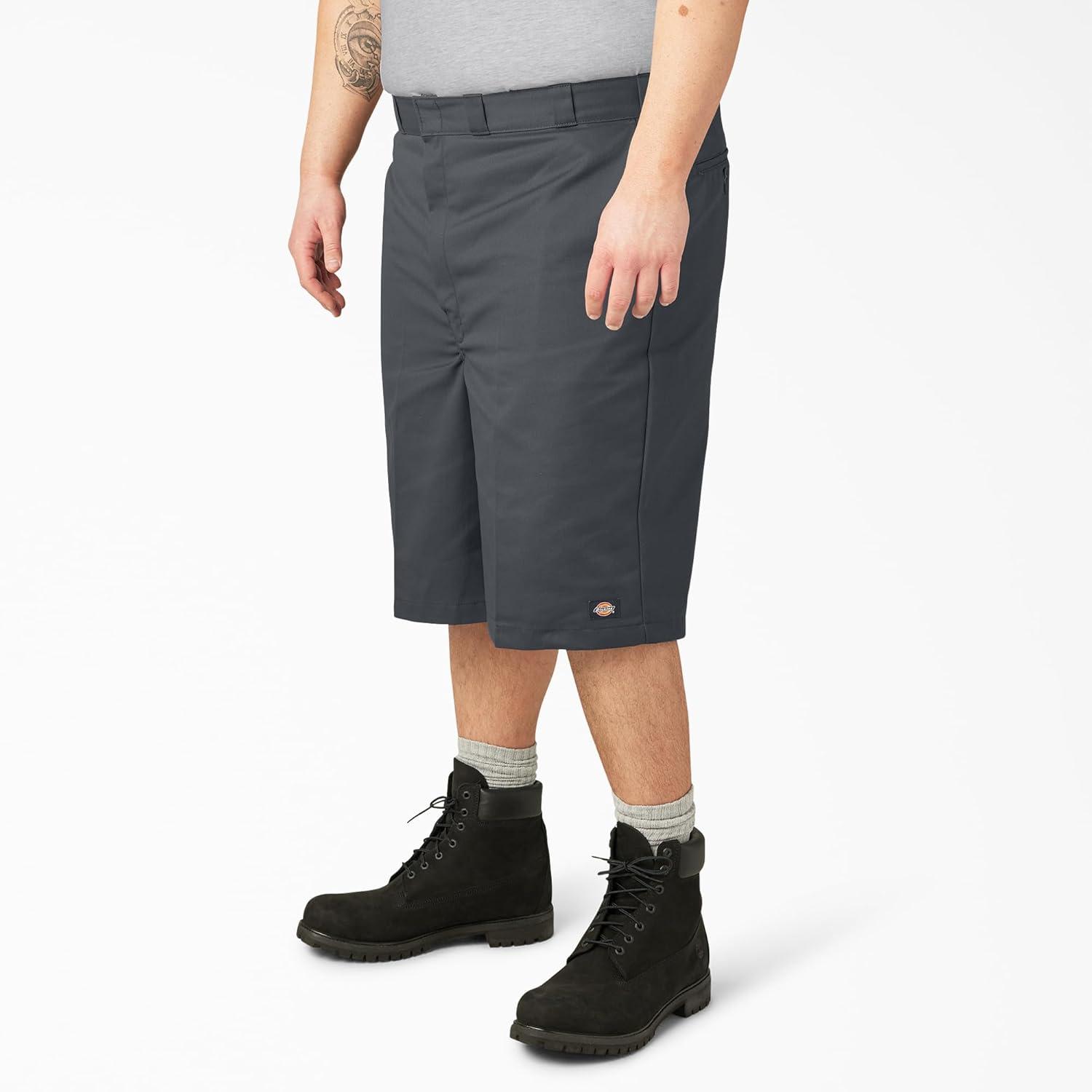 image:imageDickies Mens 13Inch Loose Fit MultiPocket Work ShortCharcoal