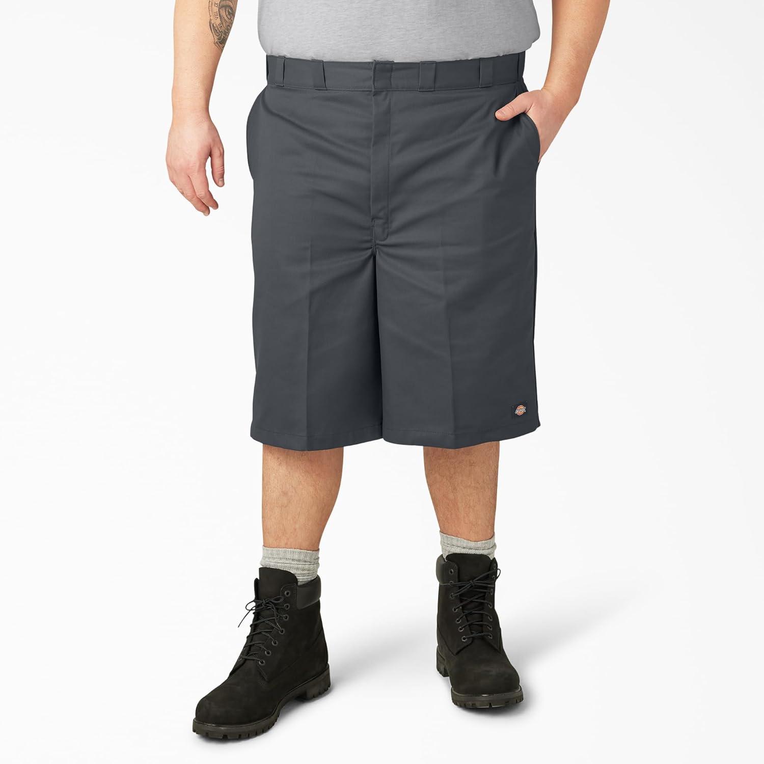 image:imageDickies Mens 13Inch Loose Fit MultiPocket Work ShortCharcoal