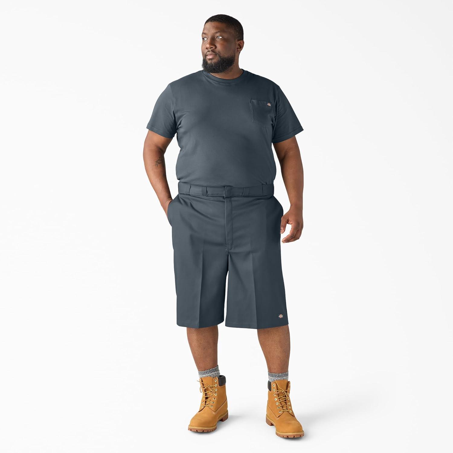 image:imageDickies Mens 13Inch Loose Fit MultiPocket Work ShortGraphite Gray V1
