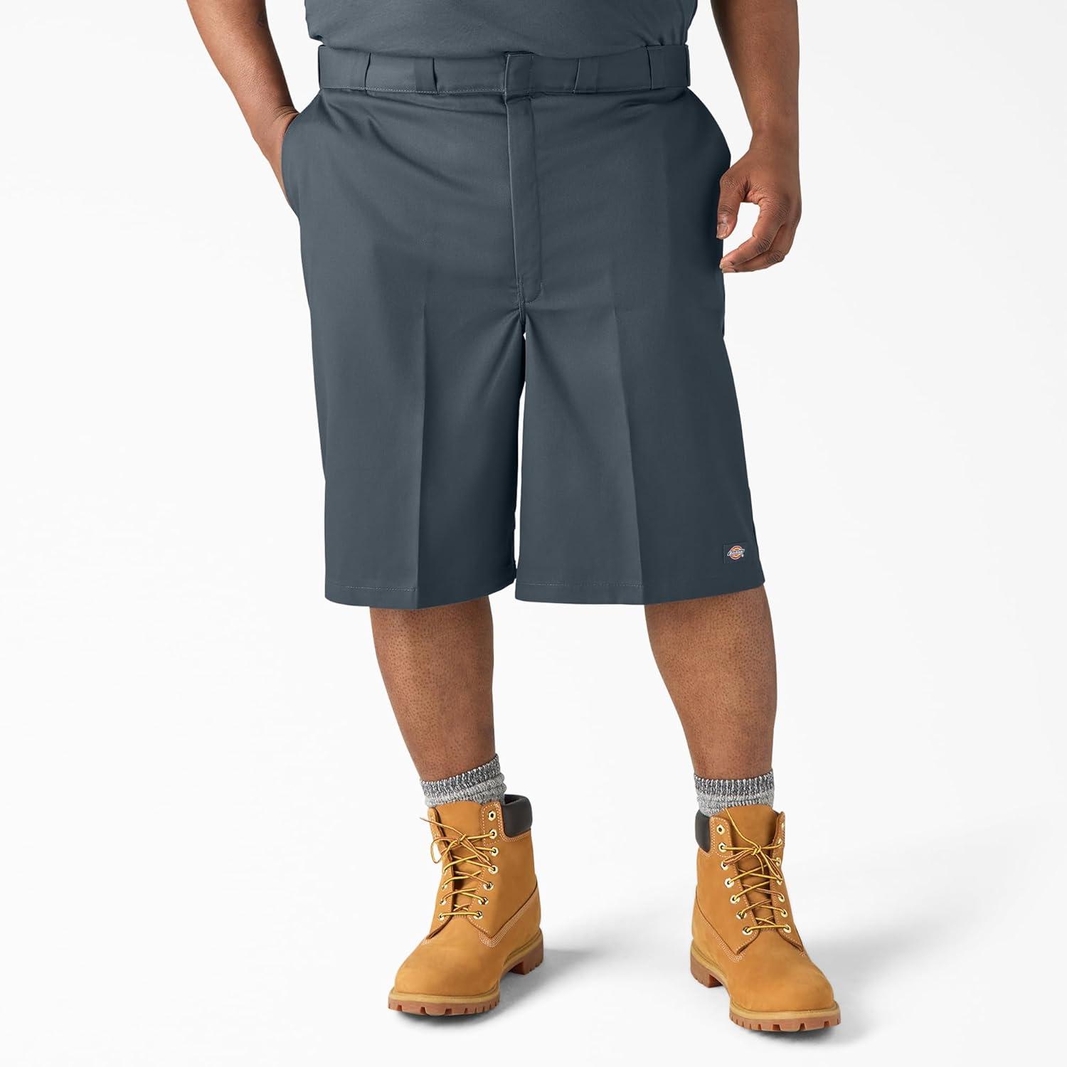 image:imageDickies Mens 13Inch Loose Fit MultiPocket Work ShortGraphite Gray V1