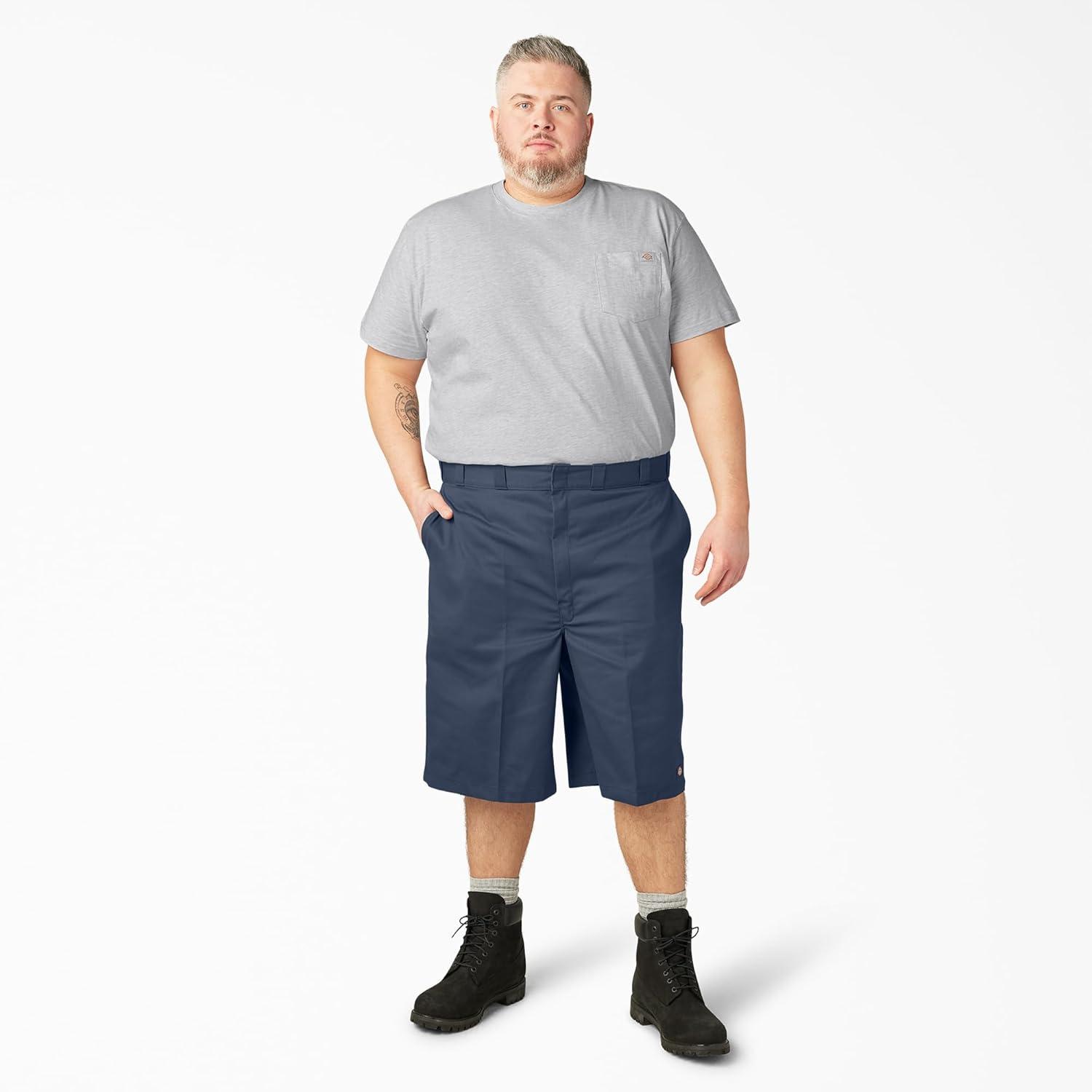 image:imageDickies Mens 13Inch Loose Fit MultiPocket Work ShortNavy