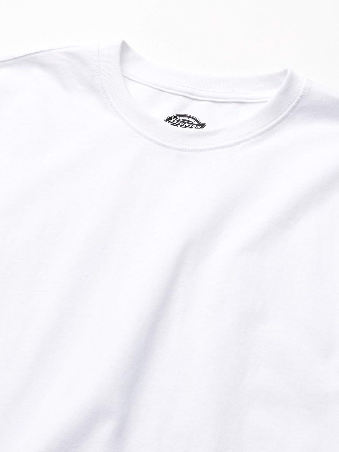 image:imageDickies Mens Short Sleeve Heavyweight Crew NeckWhite