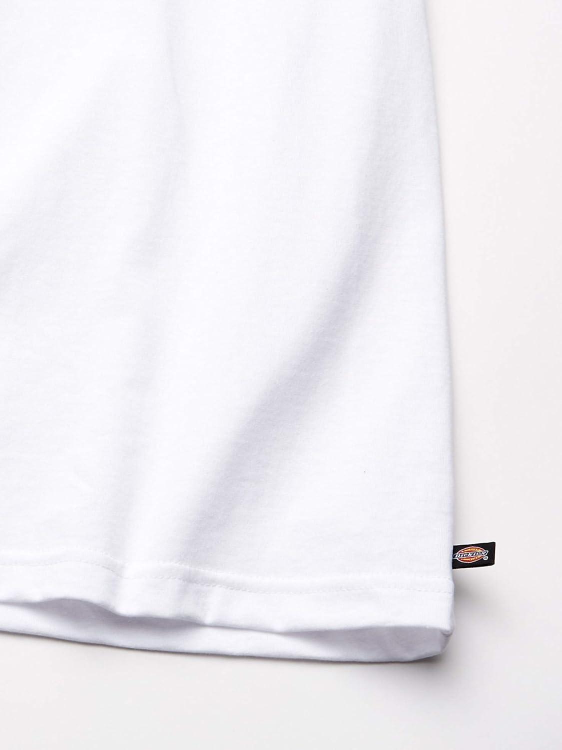 image:imageDickies Mens Short Sleeve Heavyweight Crew NeckWhite