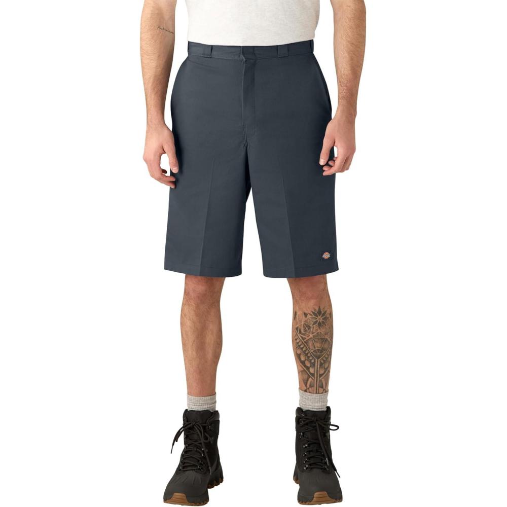 image:imageDickies Mens 13Inch Loose Fit MultiPocket Work ShortGraphite Gray V1