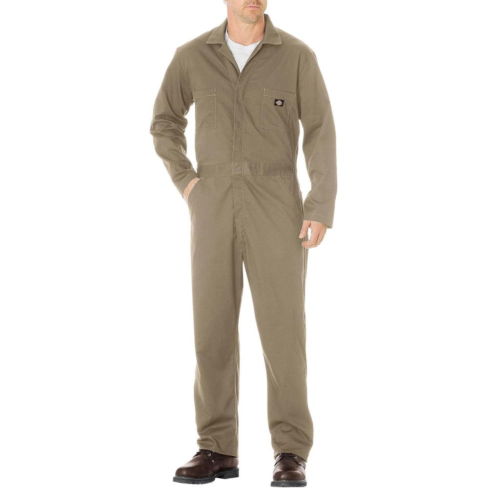 image:imageDickies Mens BigTall Basic Cotton CoverallKhaki