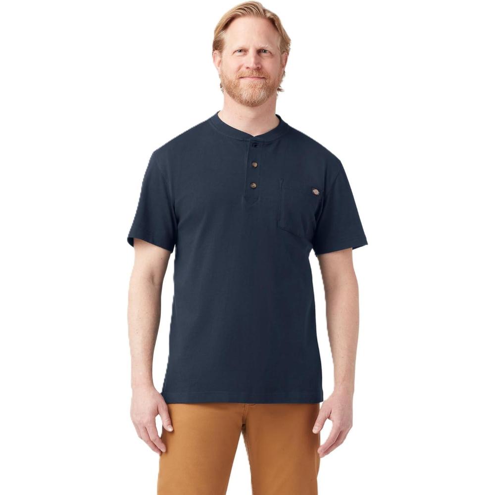 image:imageDickies Mens Heavyweight HenleyDark Navy