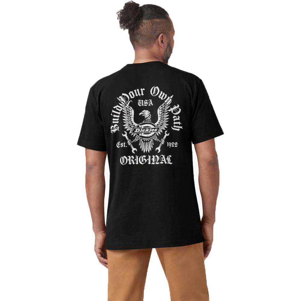 image:imageDickies Mens Short Sleeve Graphic TeeOg Path  Black