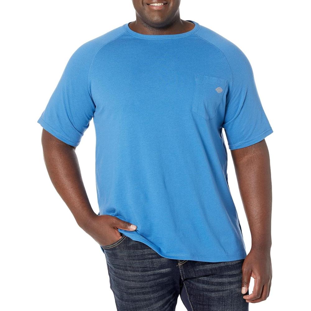 image:imageDickies Mens Short Sleeve Performance Cooling TeeVallarta Blue