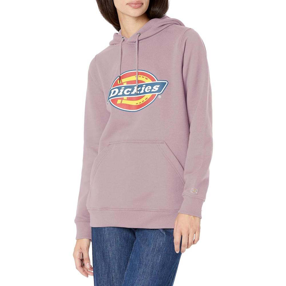 image:imageDickies Womens Dickies Womens Heavyweight Logo Fleece PulloverLilac