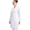 Dickies Contemporary Fit Women’s 37″ Twill Fitted Lab Coat 82401(White)