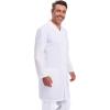 Dickies Lab Coat for Men and Women 40″ Button Front Closure Unisex Lab Coat with 3 Pockets – 83403(White)