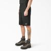 Dickies Men’s 13-Inch Loose Fit Multi-Pocket Work Short(Black)