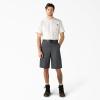 Dickies Men’s 13-Inch Loose Fit Multi-Pocket Work Short(Charcoal)