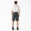 Dickies Men’s 13-Inch Loose Fit Multi-Pocket Work Short(Charcoal)