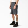 Dickies Men’s 13-Inch Loose Fit Multi-Pocket Work Short(Charcoal)