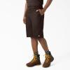 Dickies Men’s 13-Inch Loose Fit Multi-Pocket Work Short(Dark Brown)