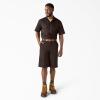 Dickies Men’s 13-Inch Loose Fit Multi-Pocket Work Short(Dark Brown)