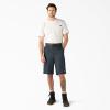 Dickies Men’s 13-Inch Loose Fit Multi-Pocket Work Short(Graphite Gray V1)