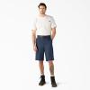 Dickies Men’s 13-Inch Loose Fit Multi-Pocket Work Short(Navy)