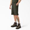 Dickies Men’s 13-Inch Loose Fit Multi-Pocket Work Short(Olive Green)