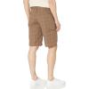 Dickies Mens Flex Regular Fit Plaid Flat Front 11in Shorts(Mushroom)
