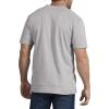 Dickies Men’s Heavyweight Henley(Ash Gray)