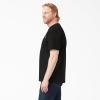 Dickies Men’s Heavyweight Henley(Black)